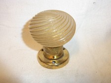 Maniglia per porta in vetro di Murano inflessibile stile Barovier & Toso vintage Italia #P