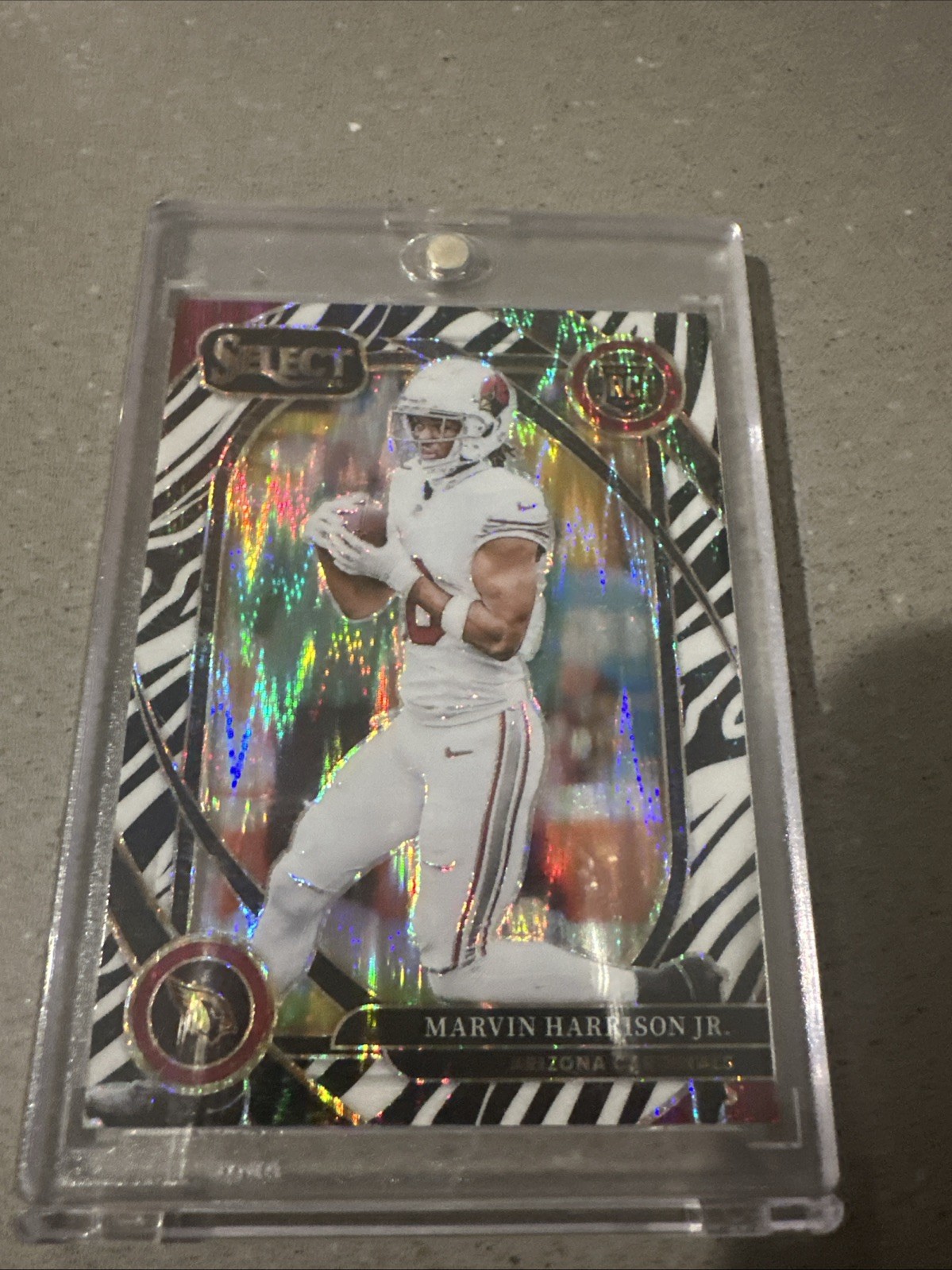 2024 Panini Select Club Level Marvin Harrison Jr. #219 (RC) Zebra 🔥🔥🔥