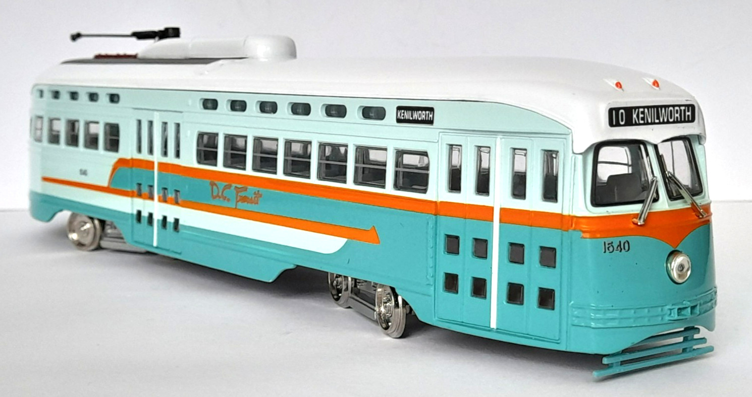 Corgi Diecast Collectables 55009 Washington DC Transit - PCC Streetcar No. 1540