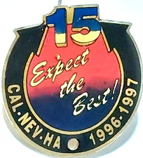 Kiwanis Inter. District CAL-NEV-HA "15 Expect the Best!" 1996-1997 Lapel Pin