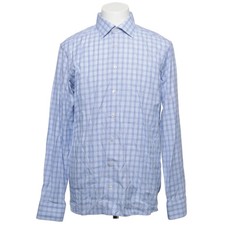 Eton, Hemd, Größe: 43, Blau/Weiß, Baumwoll...