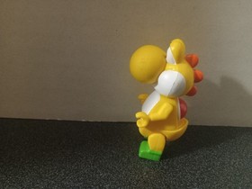 MARIO KNEX K'NEX Yellow Yoshi Figure