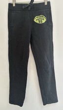 abercrombie kids Boys Football Applique Cotton Adjustable Pull On Pants Navy S