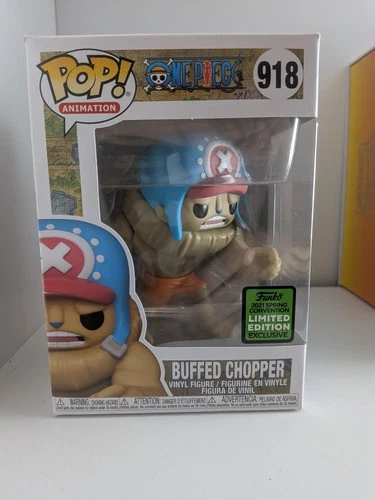 Funko POP One Piece Buffed Chopper 918 ECCC 2021 Spring Convention