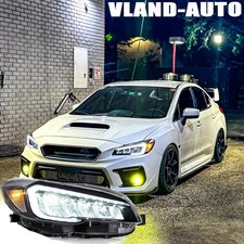 VLAND LED Headlights DRL w/Dynamic Kit For WRX/STI 2015-21 Base Premium Litmited