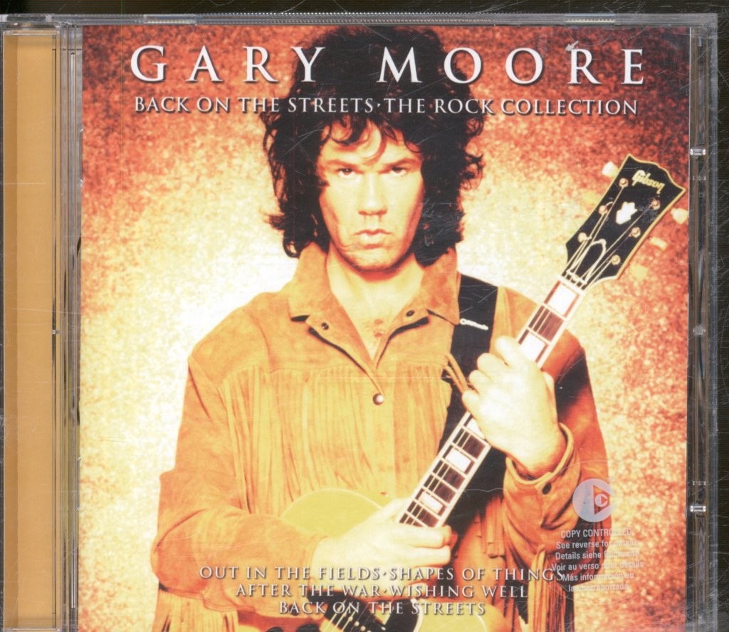 Gary Moore Back On the Streets the Rock Collection CD Europe Emi 2003 copy