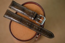 Handmade brown Grand Seiko strap size 20/16 can change size length 