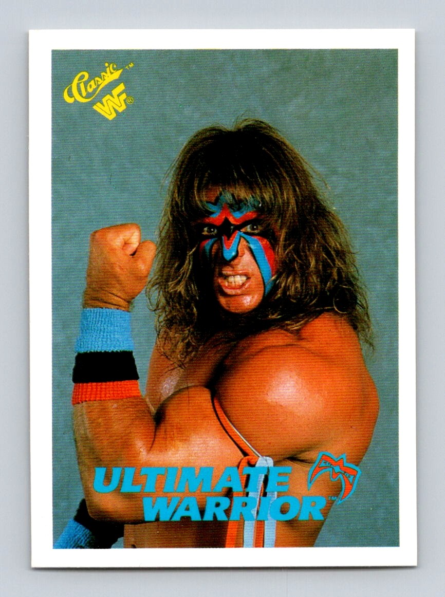 The Ultimate Warrior 1990 Classic WWF Wrestling #127
