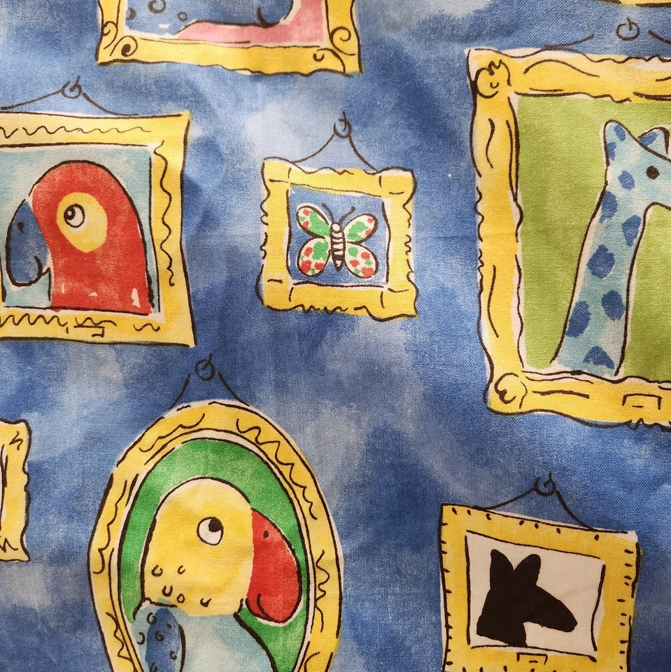 VTG Broadcloth/Kids' Tent Fabric 4.5 yds x 56" WOF Stain Soil Resistant NOS - Image 3 of 4