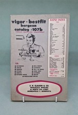 Vigor Bestfit Bergeon Catalog #107b (c)1958 P/B CLAUSIN & Co JEWELERS MINNESOTA