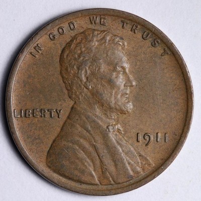 1911 Lincoln Wheat Cent Penny AU E236 ZAQL | eBay