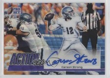 2022 Leaf Pro Set Metal Action Ink Purple Wave 17/25 Carson Strong Auto 00em