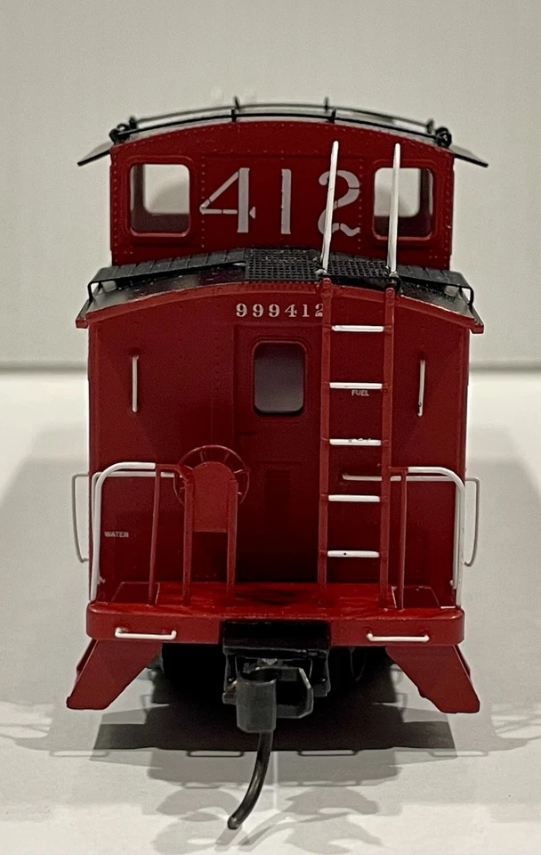 HO CENTRALIA CAR SHOPS CCS 1086-03 CE-2 WAYCAR CABOOSE SANTA FE # 999412 NEW - Image 4 of 4