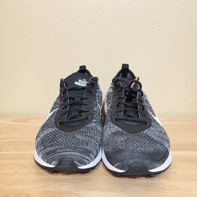 Nike Air Max Flyknit Racer Oreo Black White DJ6106-001 Men display picture 3