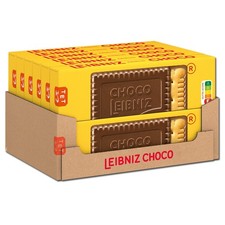 (19,65€/1kg) Bahlsen Leibniz Choco Edelherb, Kekse, Gebäck, 12 Packungen je 125g