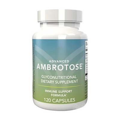 Premium Mannatech Advanced Ambrotose Capsules 120 Count Dietary Supplement