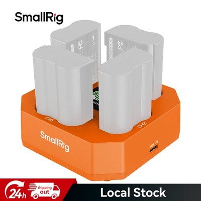 SmallRig EN-EL15c 4-Channel Camera Battery Charger for Nikon, 3H PD45W