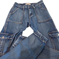 Women's Red Bottoms Cargo Jeans, 7/28