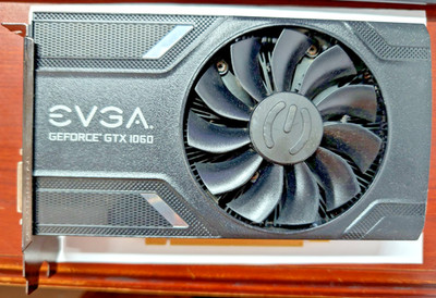 [working] EVGA Nvidia Geforce GTX 1060 GDDR5 6GB Graphics Card