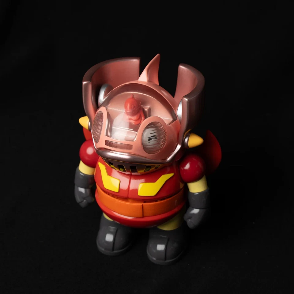Распаковка Mazinger Z Boss Borot Edition Мягкая Виниловая Фигурка Sofubi H11CM - Изображение 2 из 3