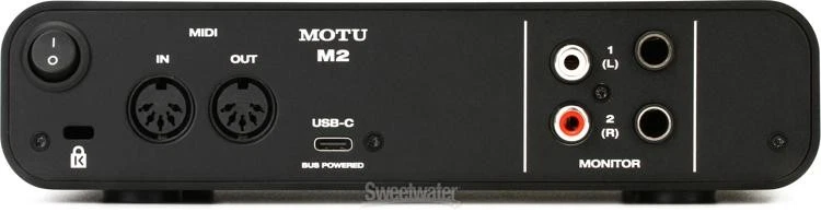 MOTU M2 2x2 USB-C Audio Interface - Image 4 of 4