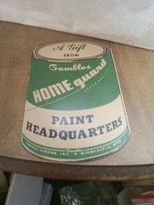 Vintage Gift from Gambles Home Guard Paint Headquarters Needle Book Incomplete