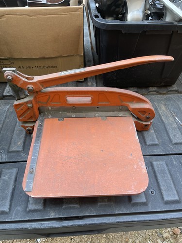 HERMES 25-160-00 Guillotine Metal And Plastic Shear 12" Cutter