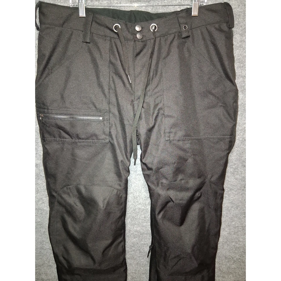 Pulse Snow Pants Mens Large Black Insulated Ski Snowboard Winter - Image 2 of 4