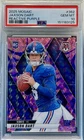 2025 Mosaic Jaxson Dart Rookie Card #362 REACTIVE PURPLE 💎PSA 10💎 RC Giants