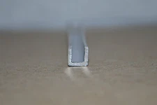 U-Flat(G60) Stained Glass Lead Came.  1/4" Facing with 5/32" Channel - 30 feet