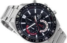 Orologio Edifice Casio uomo Cronografo data 10atm 50,5mm quadranti x cronometro.