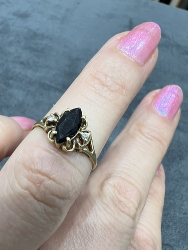 18ct Gold Natural Australian Sapphire Ring - Picture 4 of 4