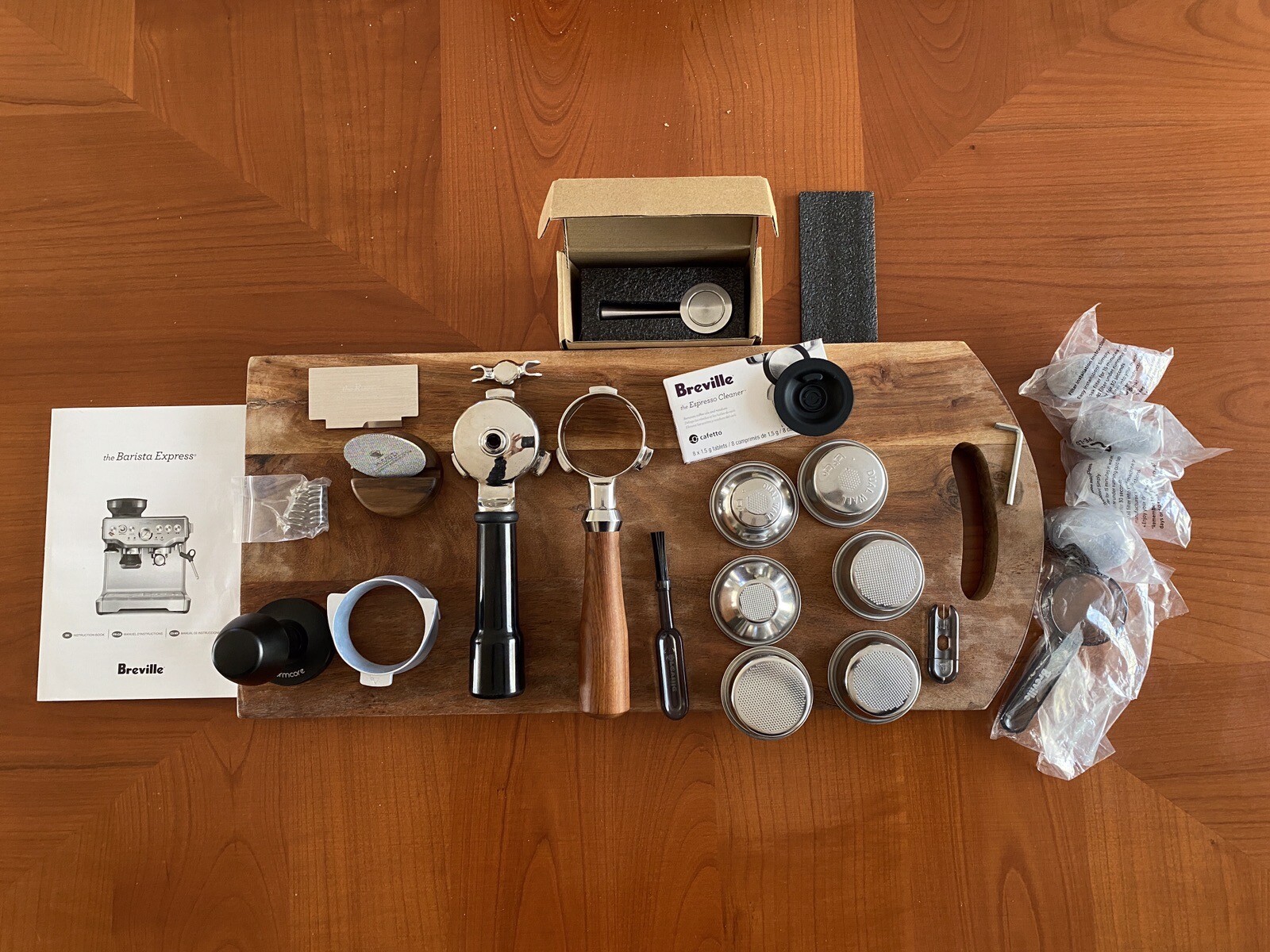 Breville the Barista Express Espresso Machine with High End Add Ons