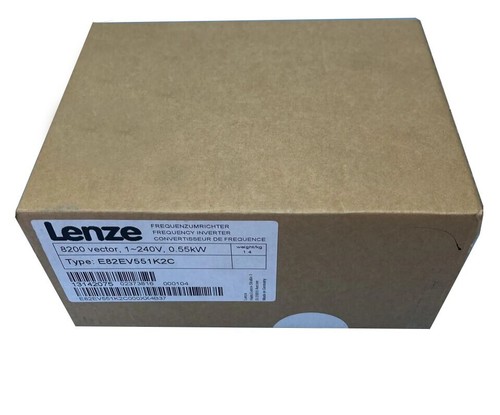 E82EV551K2C New Sealed LENZE 8200 Vector Frequency Inverter E82EV551K2C - Picture 1 of 2