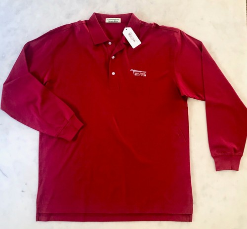 Camisa de golf roja mediana de la colección Abu Dhabi Club Cunningham manga larga - Imagen 5 de 7