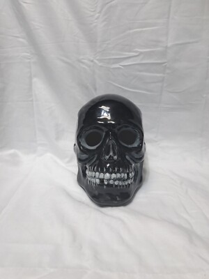 Ceramic Skull Hand Painted