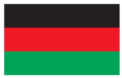 AFRICAN-AMERICAN Flag Sticker Decal  F10