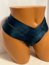 Victoria's Secret Thong Panties XL Green Strappy