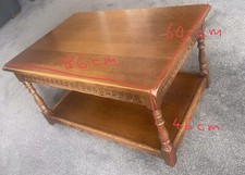 Solid oak Large  Coffee Table , Old Mill  Quitmann , Old charm , Tudor , Jaycee 