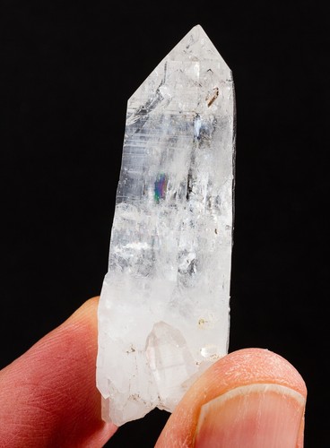 Lemurian Quartz Crystal Clear Points Crystals Colombia 55mm H1352 - Picture 9 of 14
