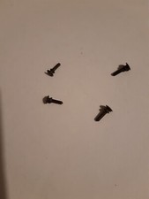 4 TRIANG HORNBY SMALL METAL BUFFERS, 4-6-2 LOCOS/ COACHES/ WAGONS. FOR SPARES