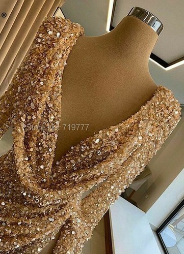 Party Gowns Mermaid Dress Sequins Deep 