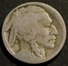1916 S Buffalo Nickel Semi-Key Date Restored Five Cent 5c Coin B460