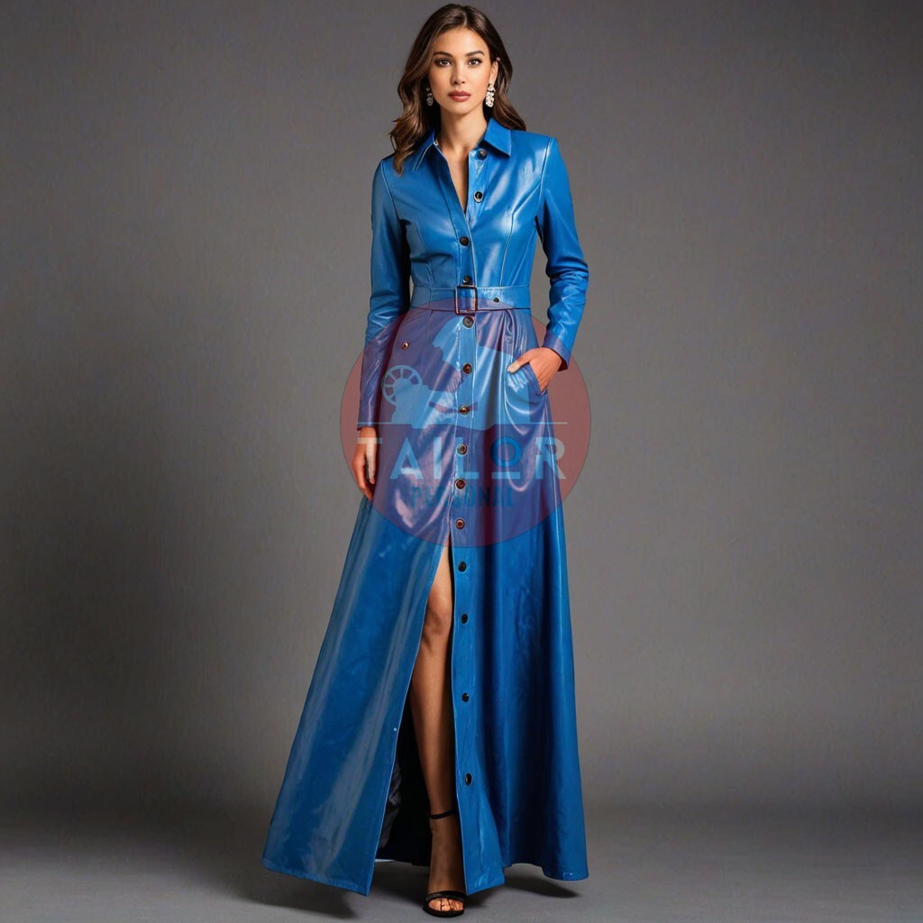 red midi long sleeve dress Colette Luxe Premium Long Sleeve Knit Maxi Dress in Muted Red main image 0