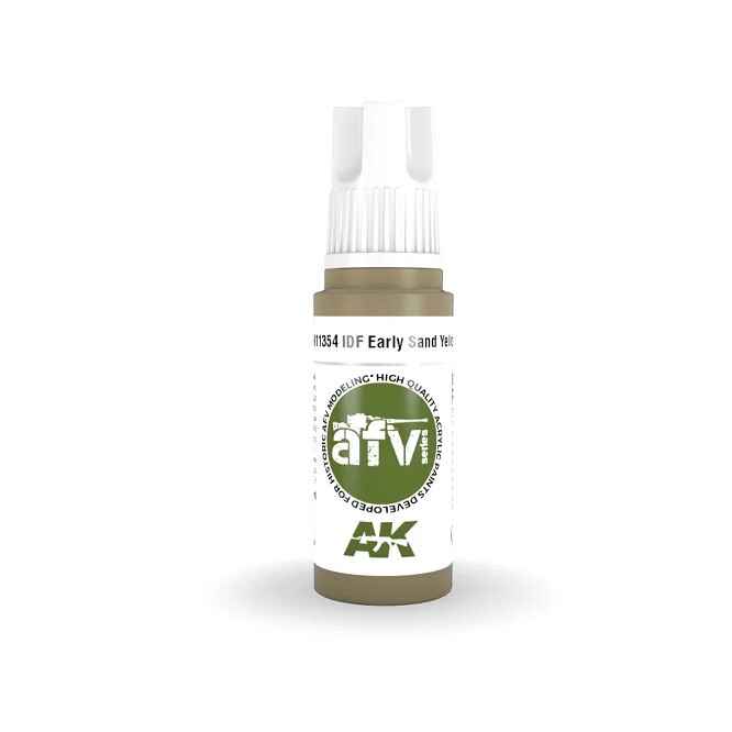 Ak Interactive AK11354 - IDF Early Sand Yellow 17ml - New