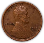 1918 Lincoln Wheat Cent Extremely Fine XF Coin #21718