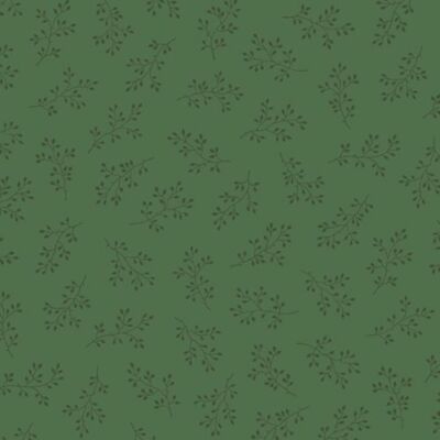 Olive Branch Basics By Andover Fabrics - Spruce Olive Branch   #8511-G3