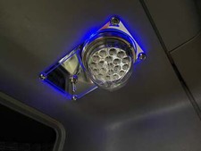 Freightliner Columbia Dome Lights Plate Blue Led Lights Color