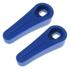 DVA TAP HANDLES PAIR OF PLASTIC VALVE LEVERS WATER FILTER SALT MANUAL SOFTENER