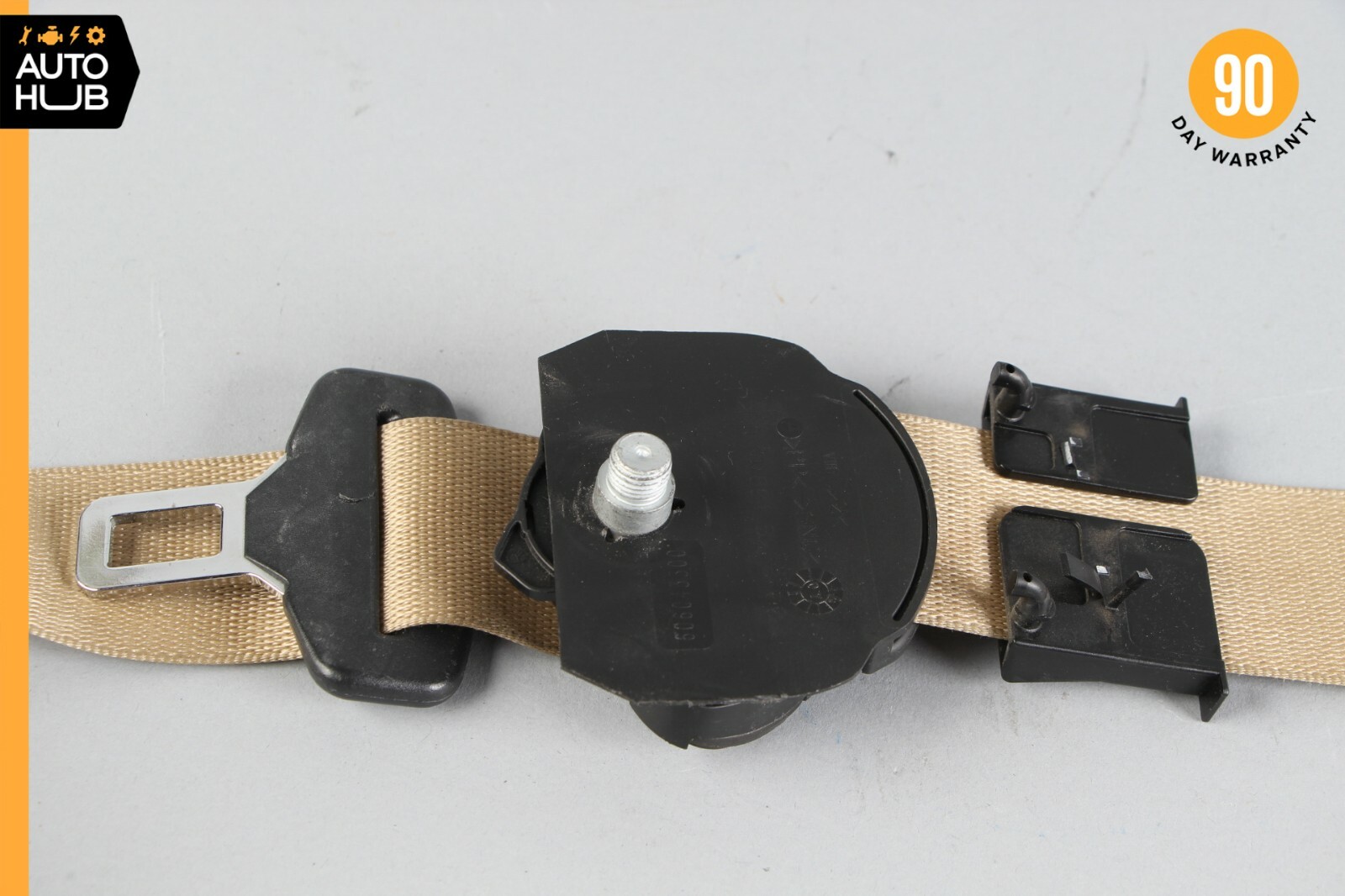 0709 Mercedes W211 E350 CLS550 Front Right Passenger Side Seat Belt Beige OEM eBay
